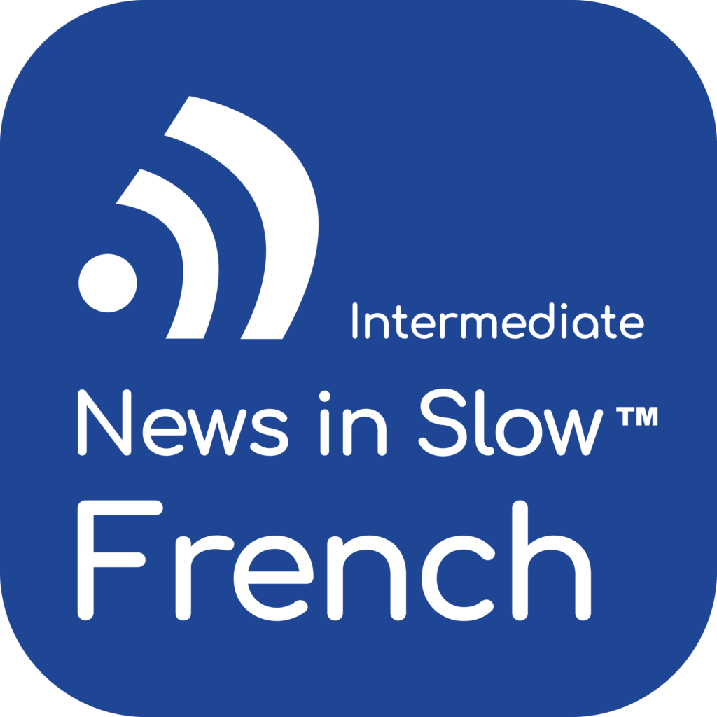 News in Slow French podcast logo