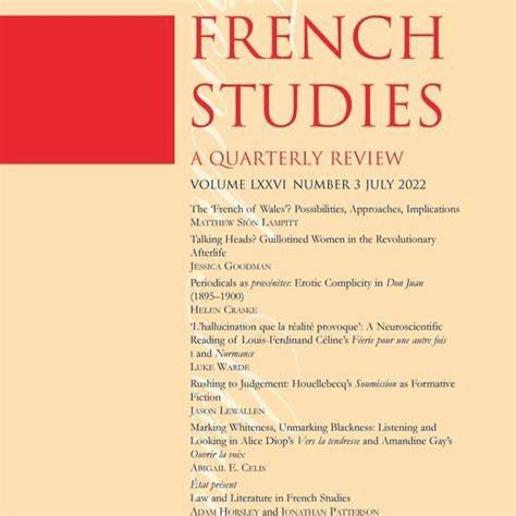 French Studies front cover